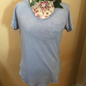 Free people tshirt size XS, blue, Never Worn!